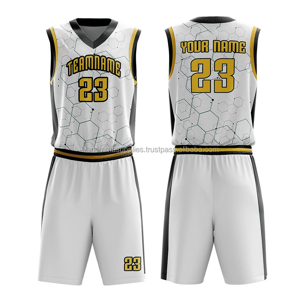 OEM Customize Basketball Uniform Sublimation Full Set Basketball