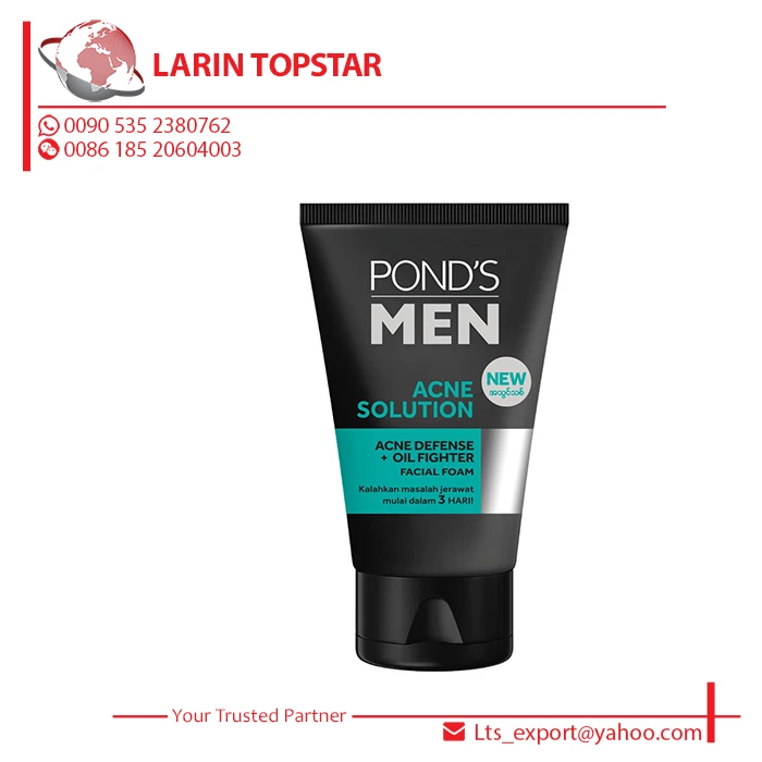Ponds Men Acne Solution Facial Foam 