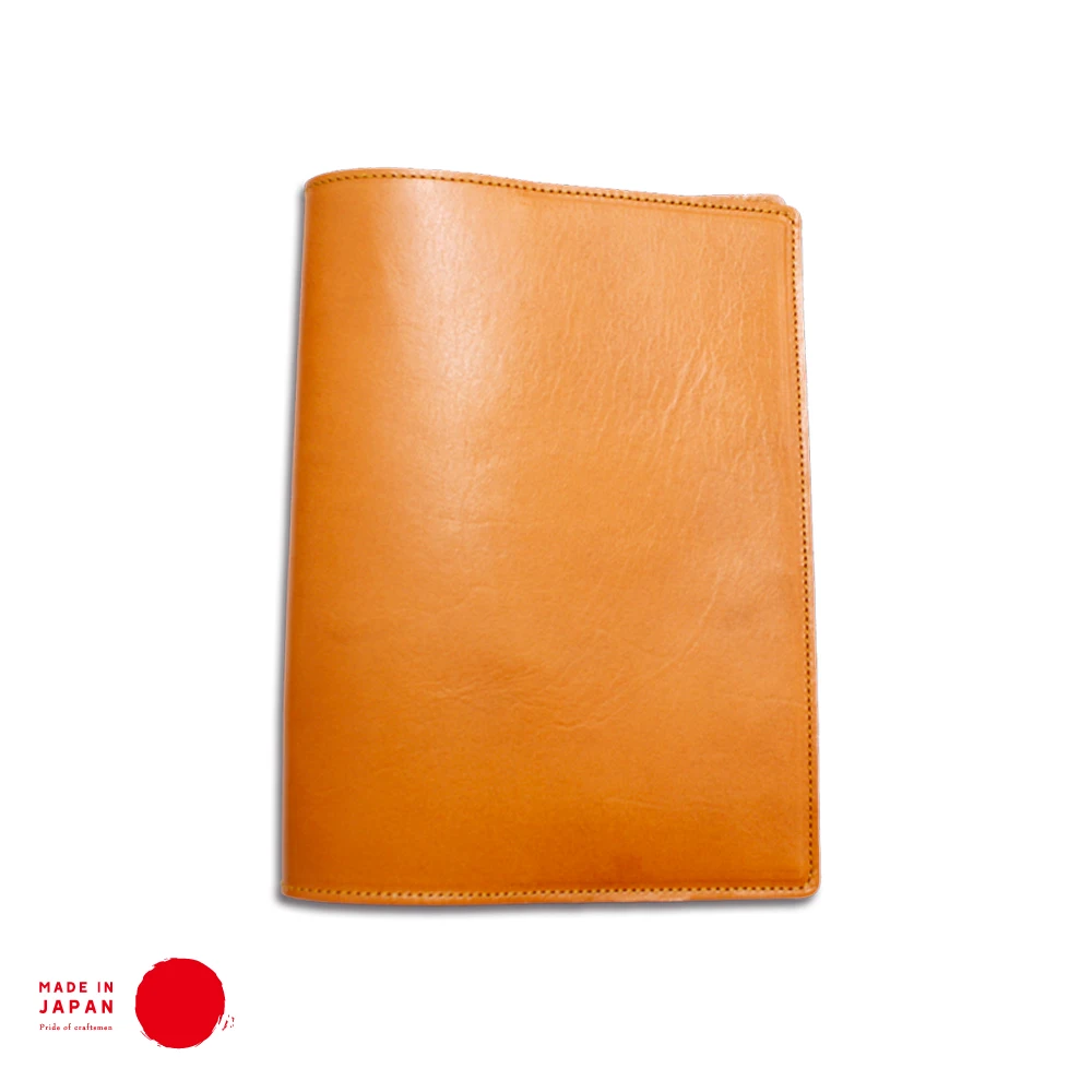 [ TOCHIGI LEATHER ] A5 Note Book Cover – Made in Japan