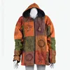 Patchwork like image Orange