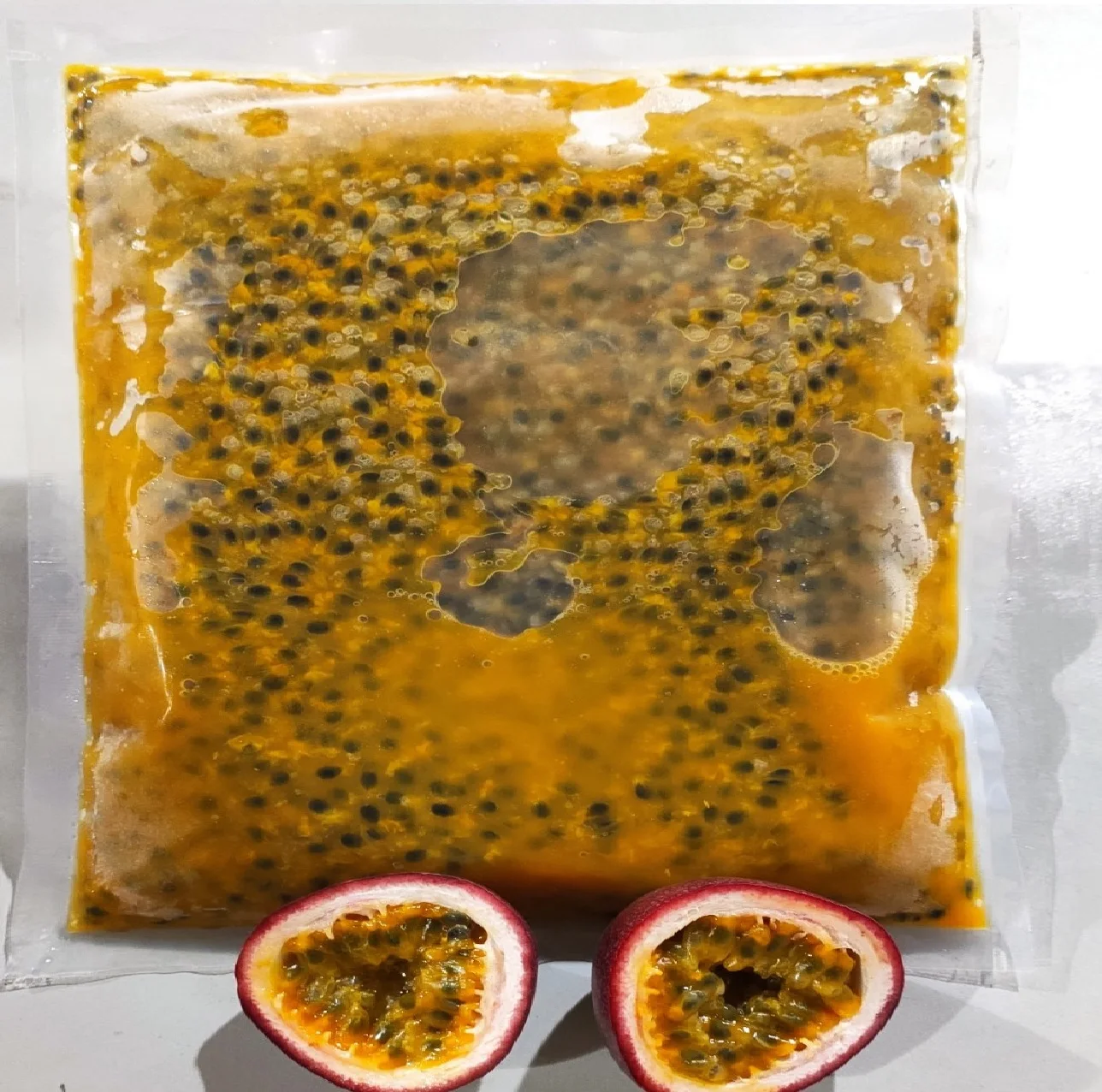 Premium Quality Steamed Frozen Passion Tropical Fruit Frozen With Seed