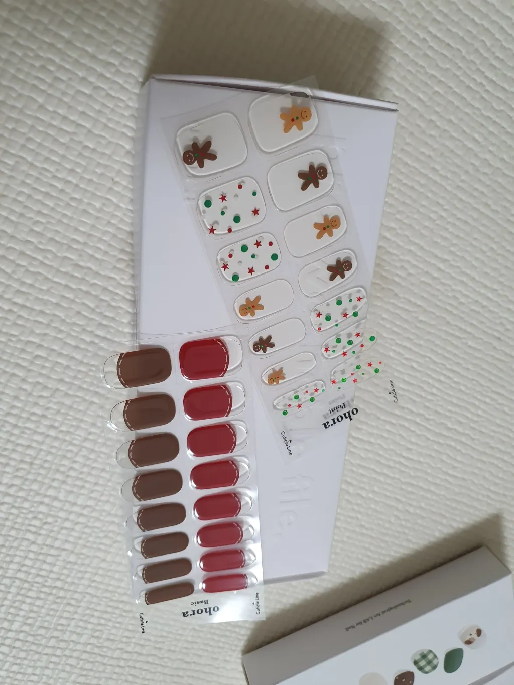 30 Strips Korean Oem Supplier Glossy Custom Gold Ink Line Ohora Semi