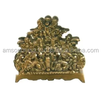 Чудесный античный держатель для английских букв литой латунный визиток