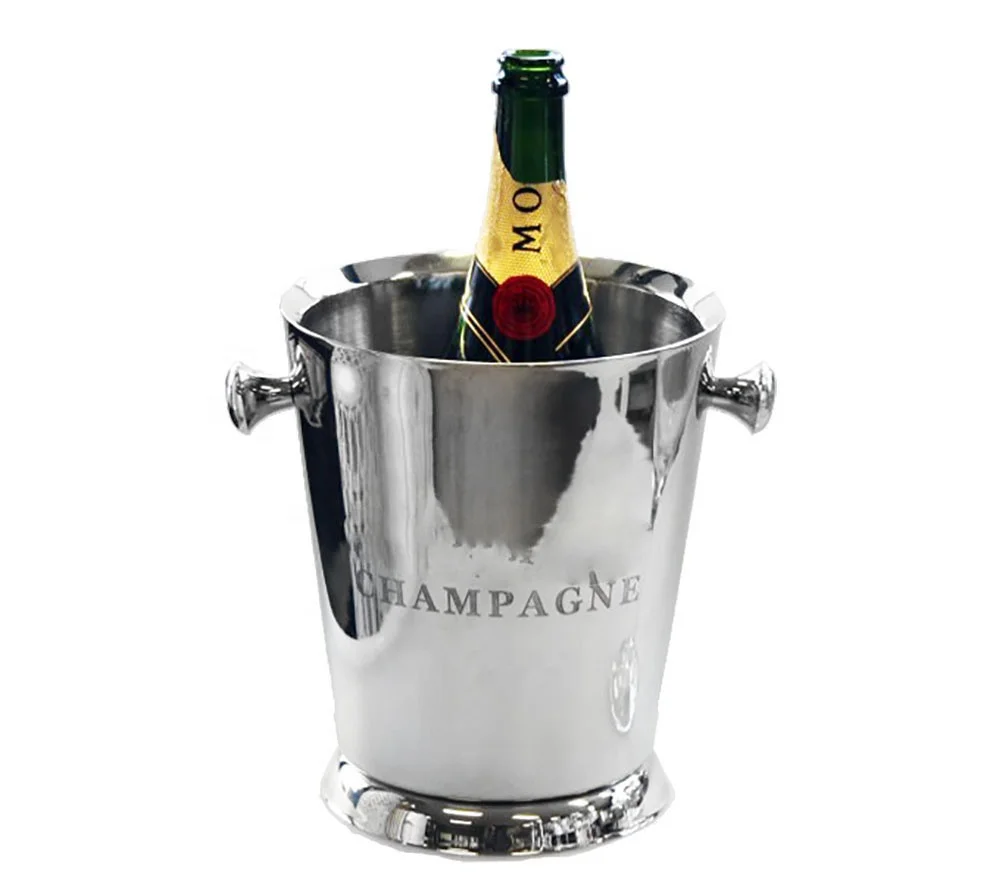 Source Antique Gold Wine Cooler With Handle Large Champagne Ice Bucket and  Wine Tubs For Bar and Restaurant Supply in Wholesale Price on m.