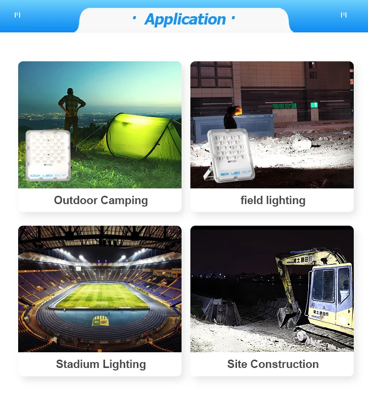 IP67 Waterproof Outdoor LED Flood Light 200W for Garden - Adjustable ...
