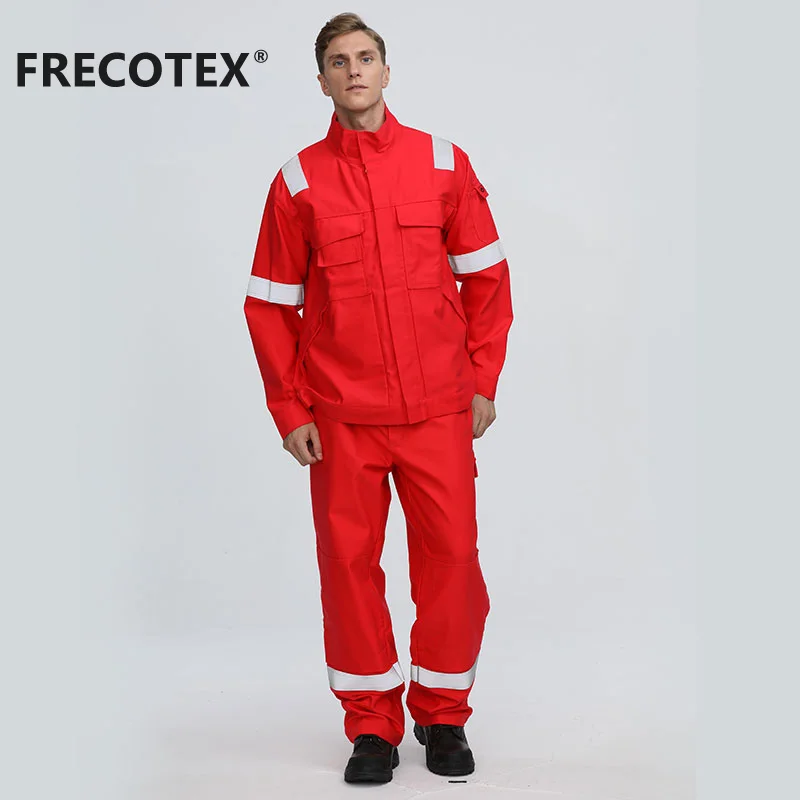 FRECOTEX FR Flame Retardant Welding Protection Clothing Fireproof Flame Resistant Jacket Companies
