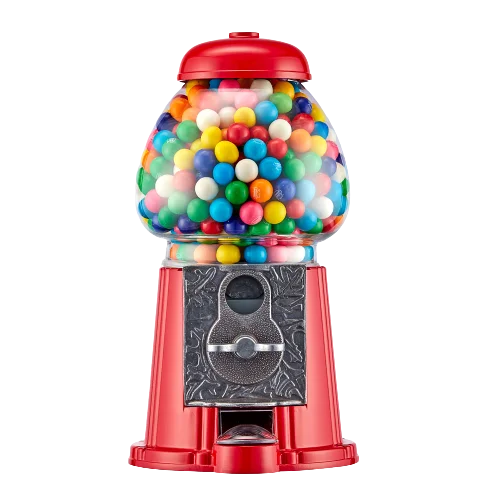 double bubble gum ball machine