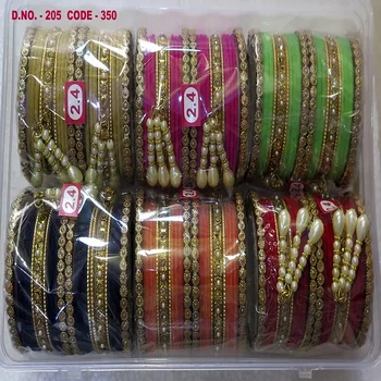 Multi Colour Bangle Set For Indian Ethnic Trendy Look - Buy High ...