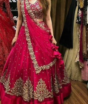 Ladies Party Wear Lehenga Supplier,Ladies Party Wear Lehenga Trader in  Uttar Pradesh