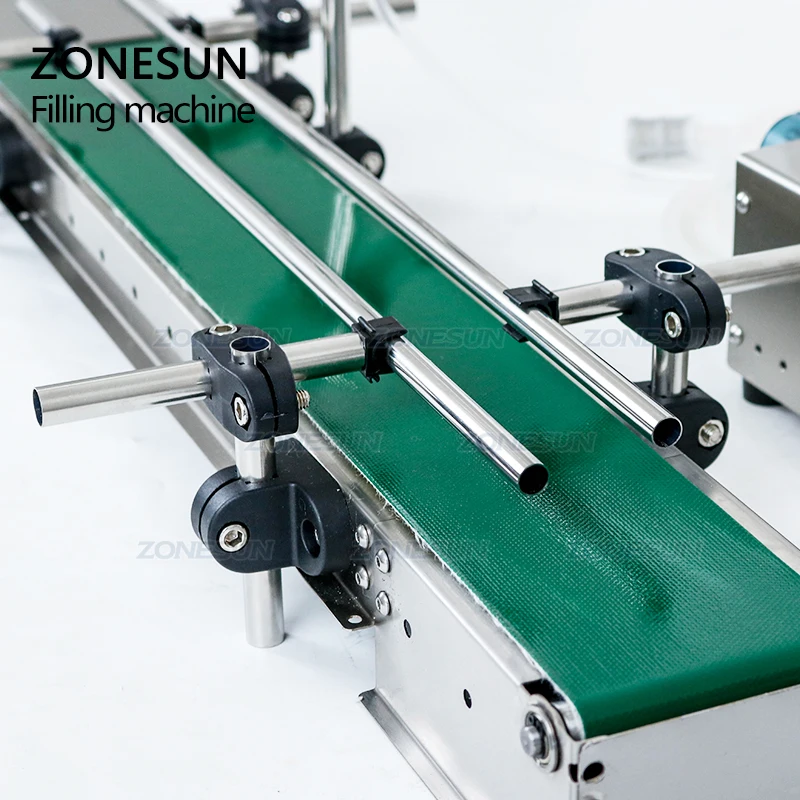 ZONESUN ZS-DTPP100C Automatic Small Round Bottle Glass Vial Essential Oil Perfume Eye Drops Liquid Filling Machine With Conveyor - Image 4