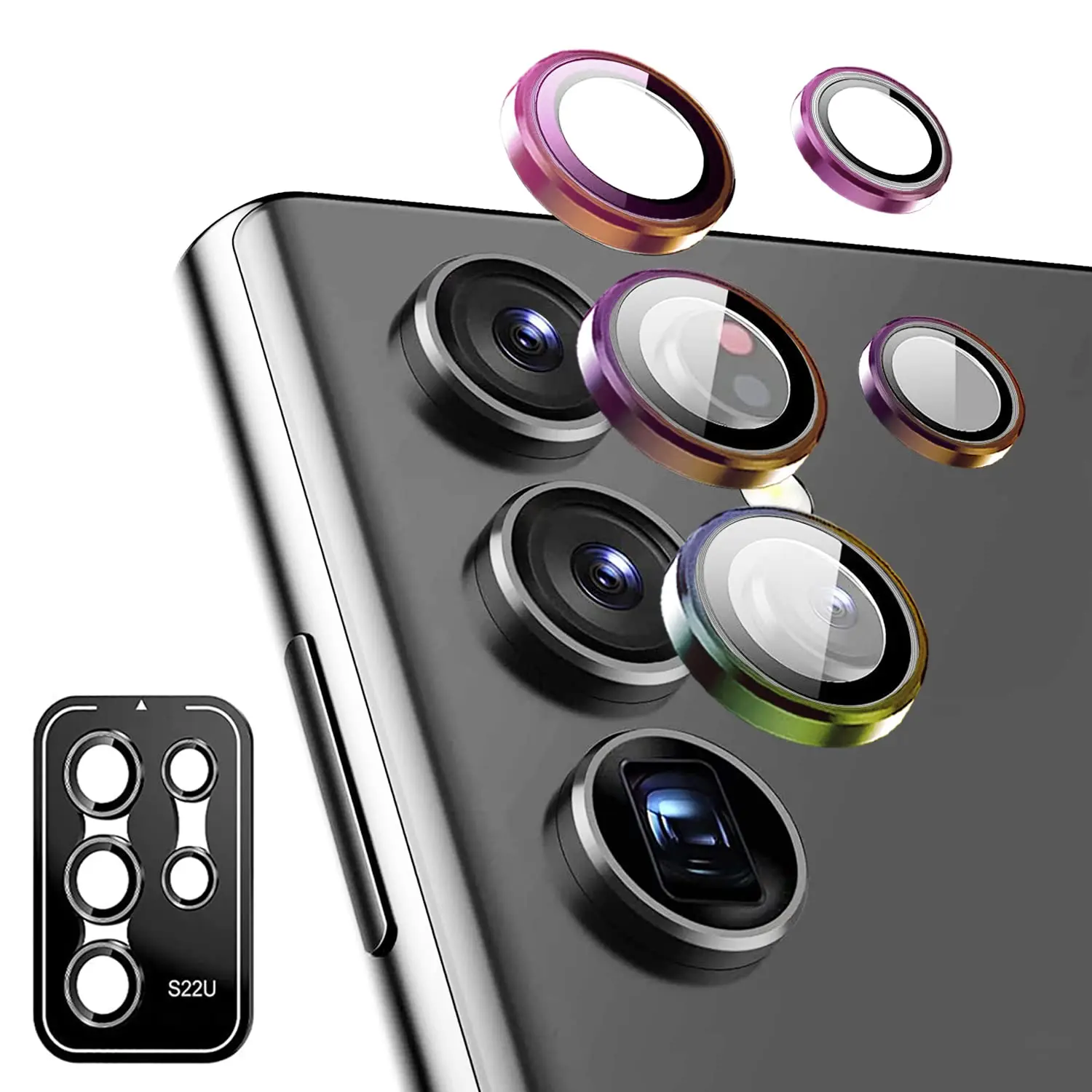 Waterproof Dustproof Camera Lens Protector For Samsung S22u Camera