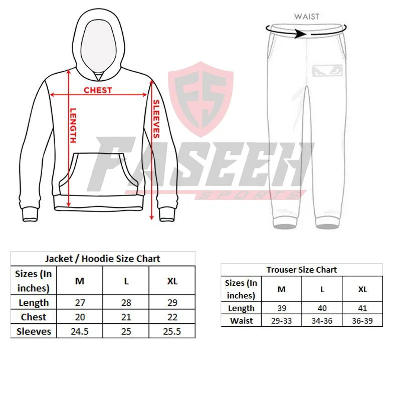 Men's Oversized Custom Tracksuits Gym Custom Made Sweat Suits Sweat