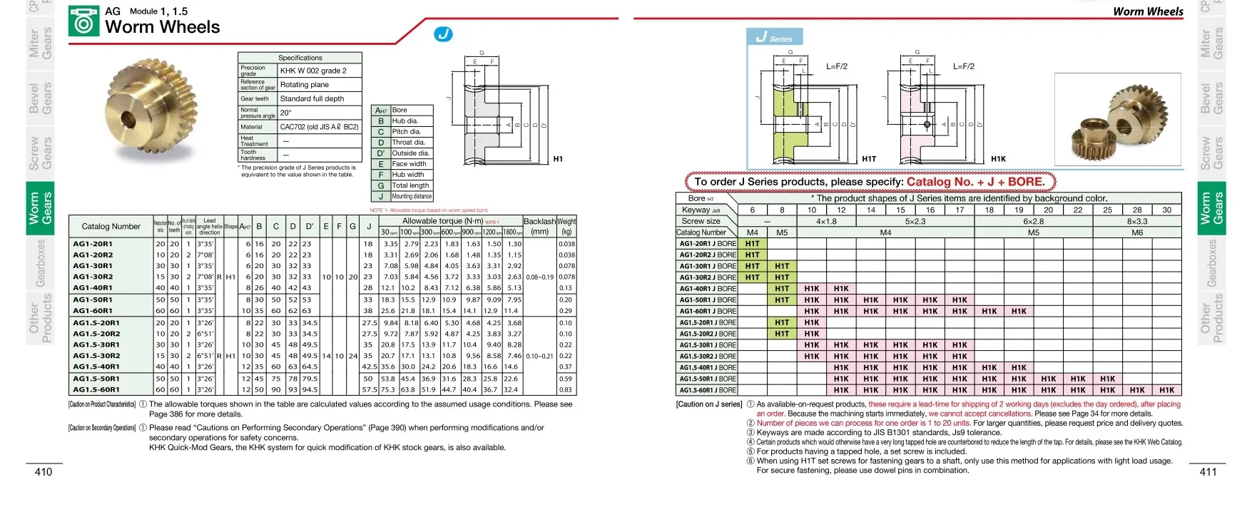 Khk Cac702 Duplex Worm Gear Ag Series Buy Screw Gear,Worm Gear,Duplex