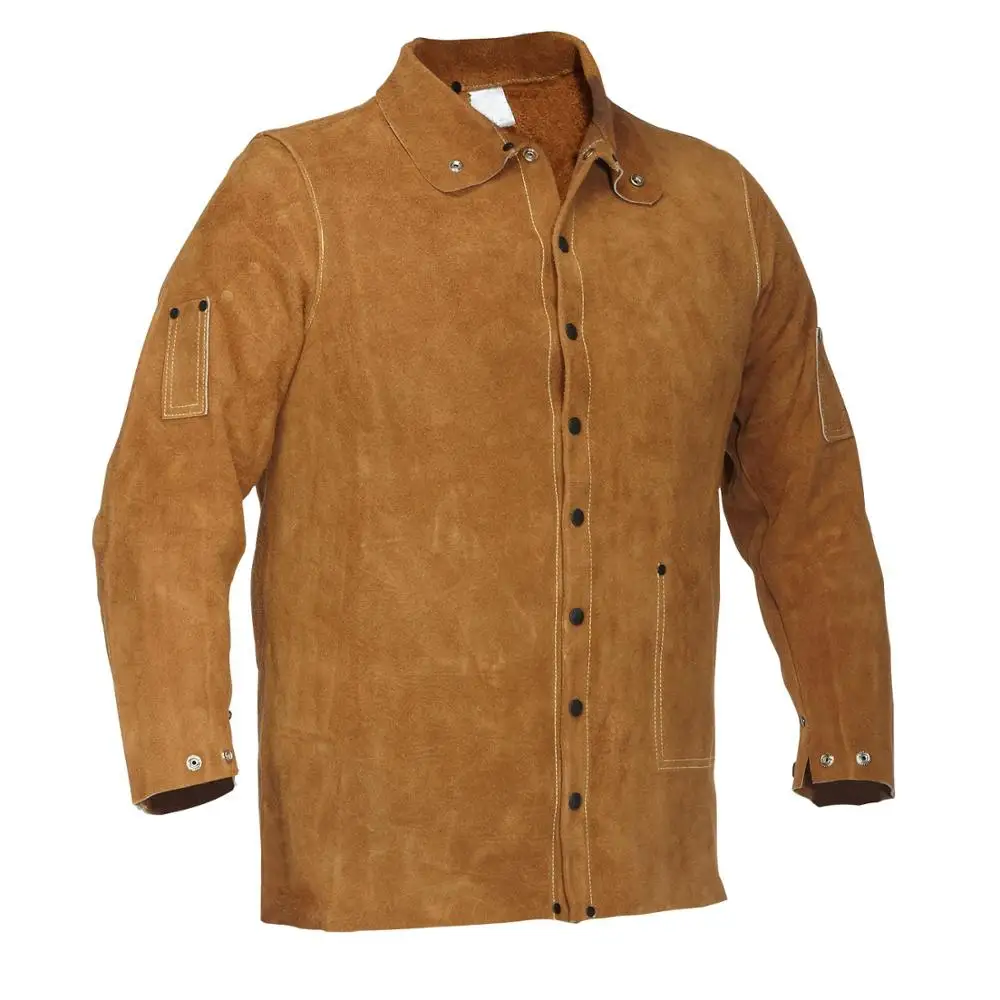 Hot Sale Leather Welding Jacket Mens 