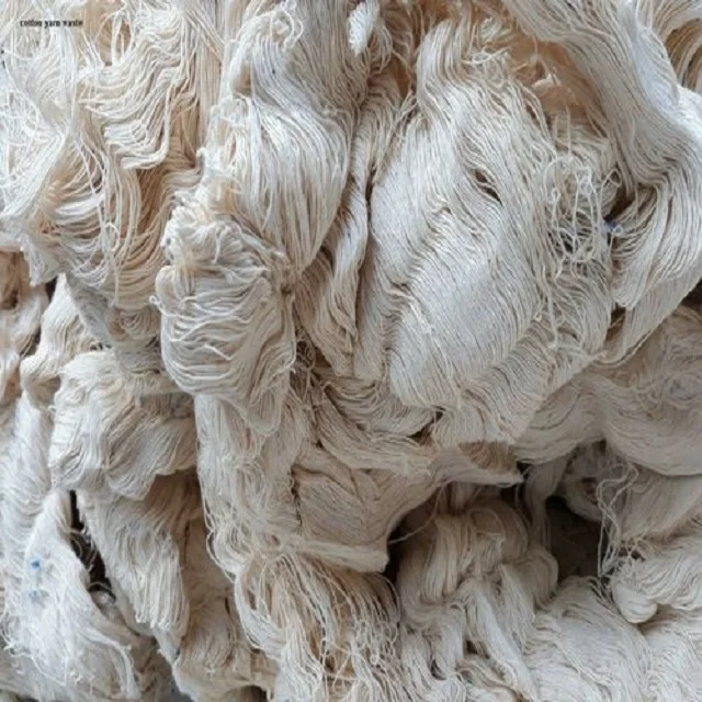 
Переработанные полиэфирные отходы хлопчатобумажной пряжи 