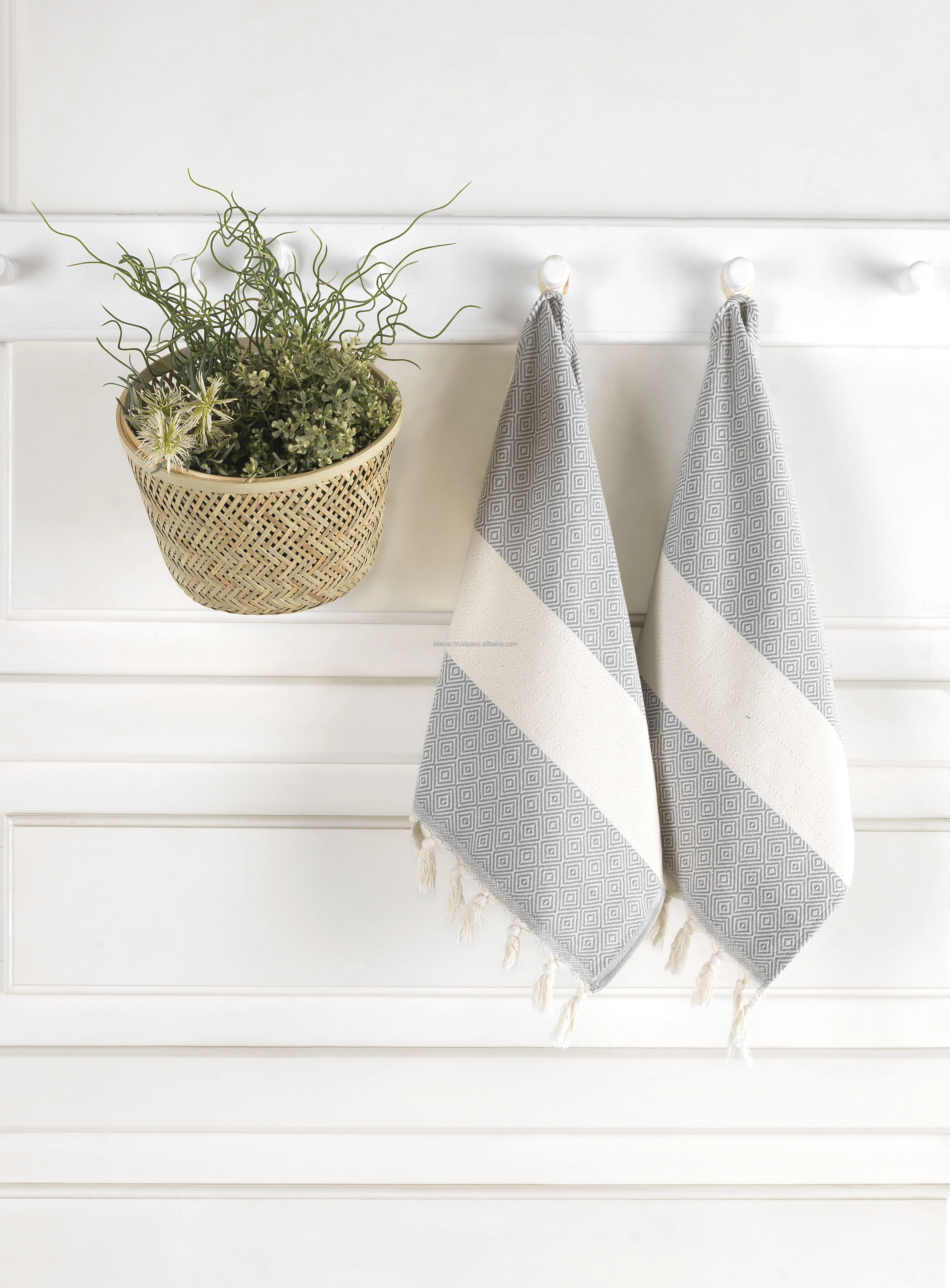 High Quality Best Price Diamond Pattern Turkish Kitchen Towels