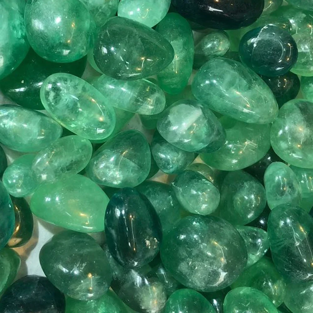 green aventurine tumbled stone natural crystal reiki healing
