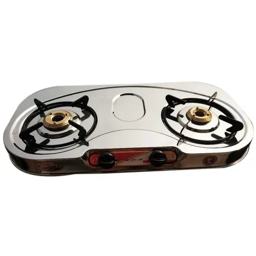 3 Burner Gas Stove Stainless Steel Panel Gas Cooker steel Cookware Sets