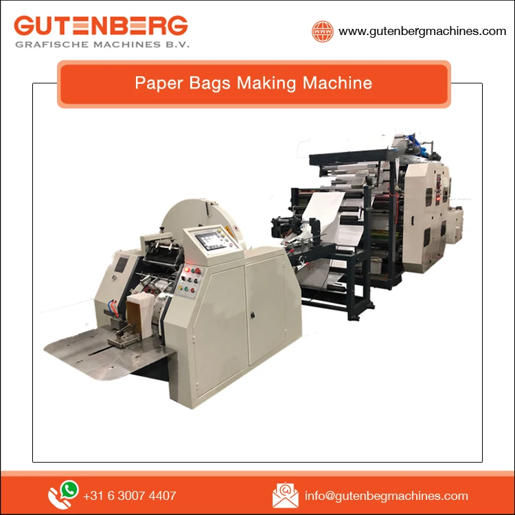 verbergen astronaut De vreemdeling Automatic Grade 100% Accurate Features Paper Bags Making Machine With 4  Color Printer For Sale - Buy Paper Bag Making Machine For Sale,Bag Making  Machine,Automatic Paper Making Machine Product on Alibaba.com