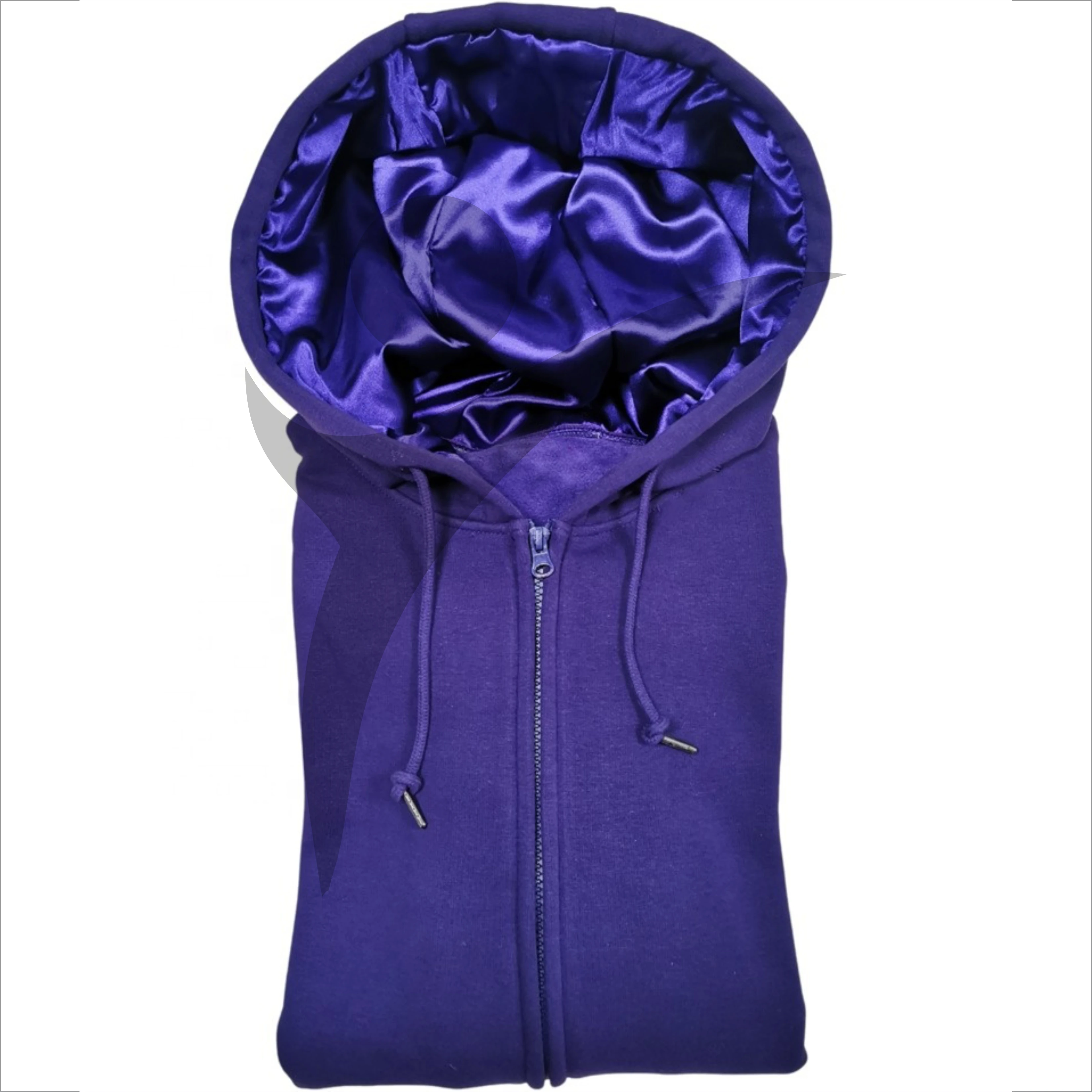 Silk Hoodie Mens High Quality Custom Logo Plain Double Layer