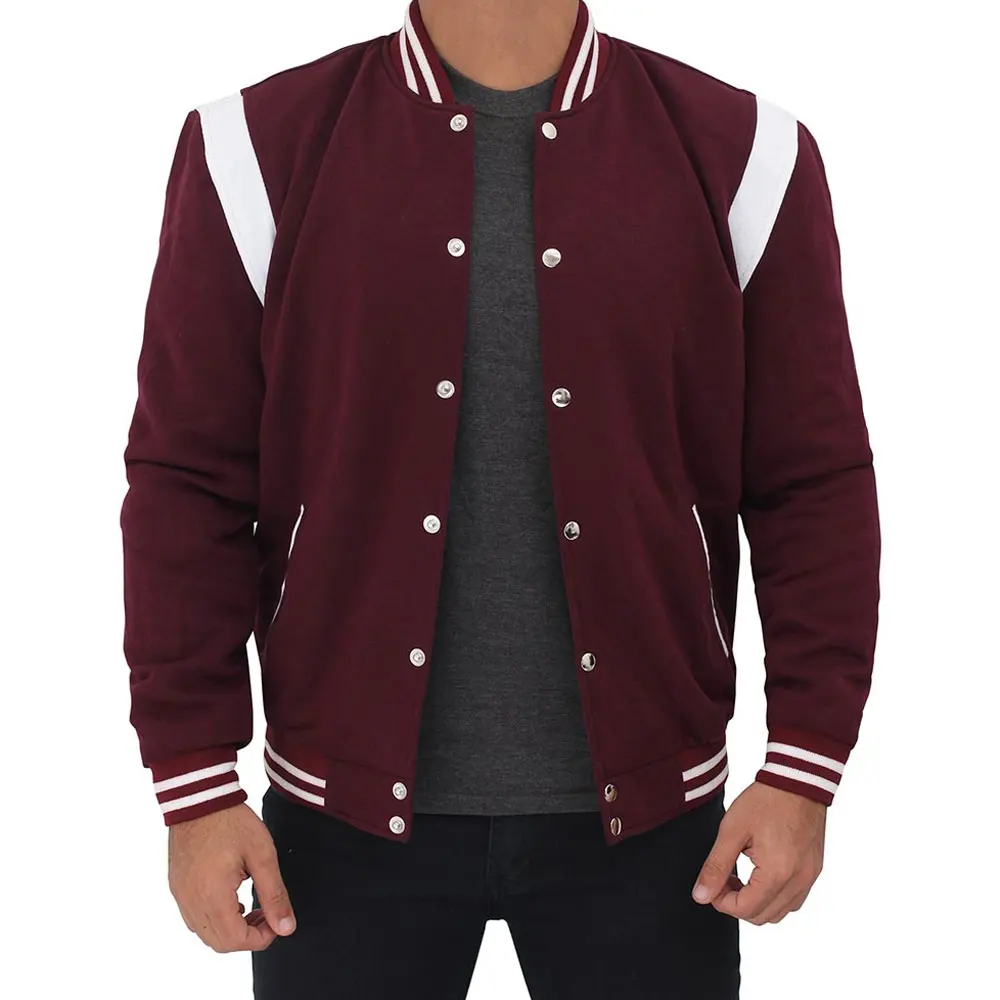 new varsity college letterman jacket customize logo embroidery