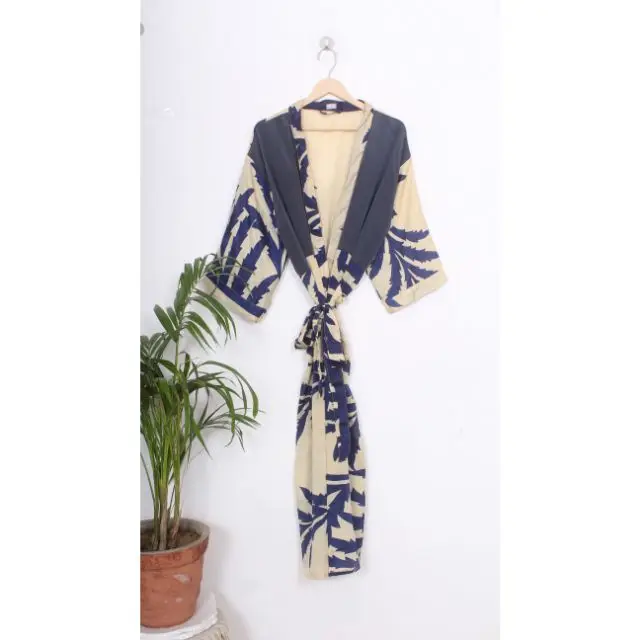 vintage silk kimono robe