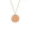 rose gold clear cz