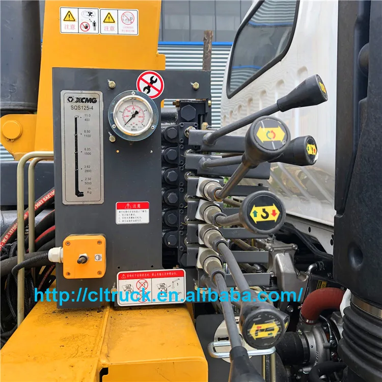 ISUZ-U 4x2 5 Ton Small Crane 8Ton Truck XCM-G Mobile Crane Tadano Hydraulic Cylinder New Condition 15 Ton Rated Construction