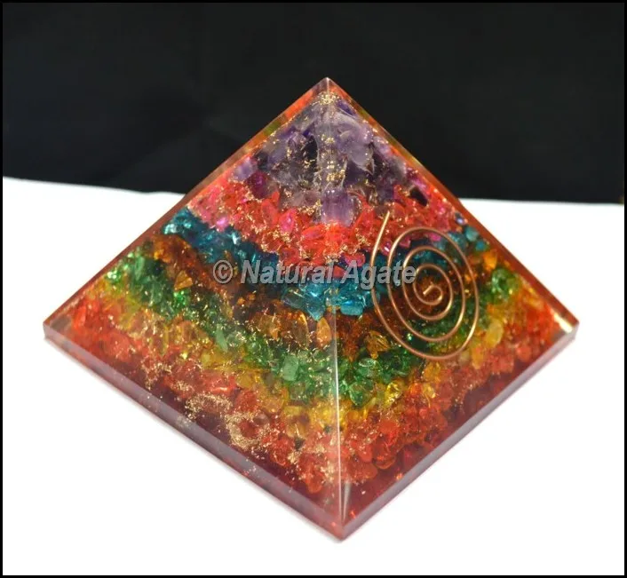 Best Selling Genuine Orgone Products Triangle Shaped Decor Stone Multi ...