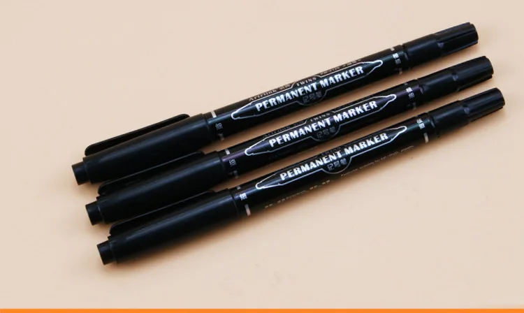 Black Fine Tip Permanent Markers - Temu Republic of Korea