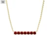 Collana in oro giallo gennaio S925