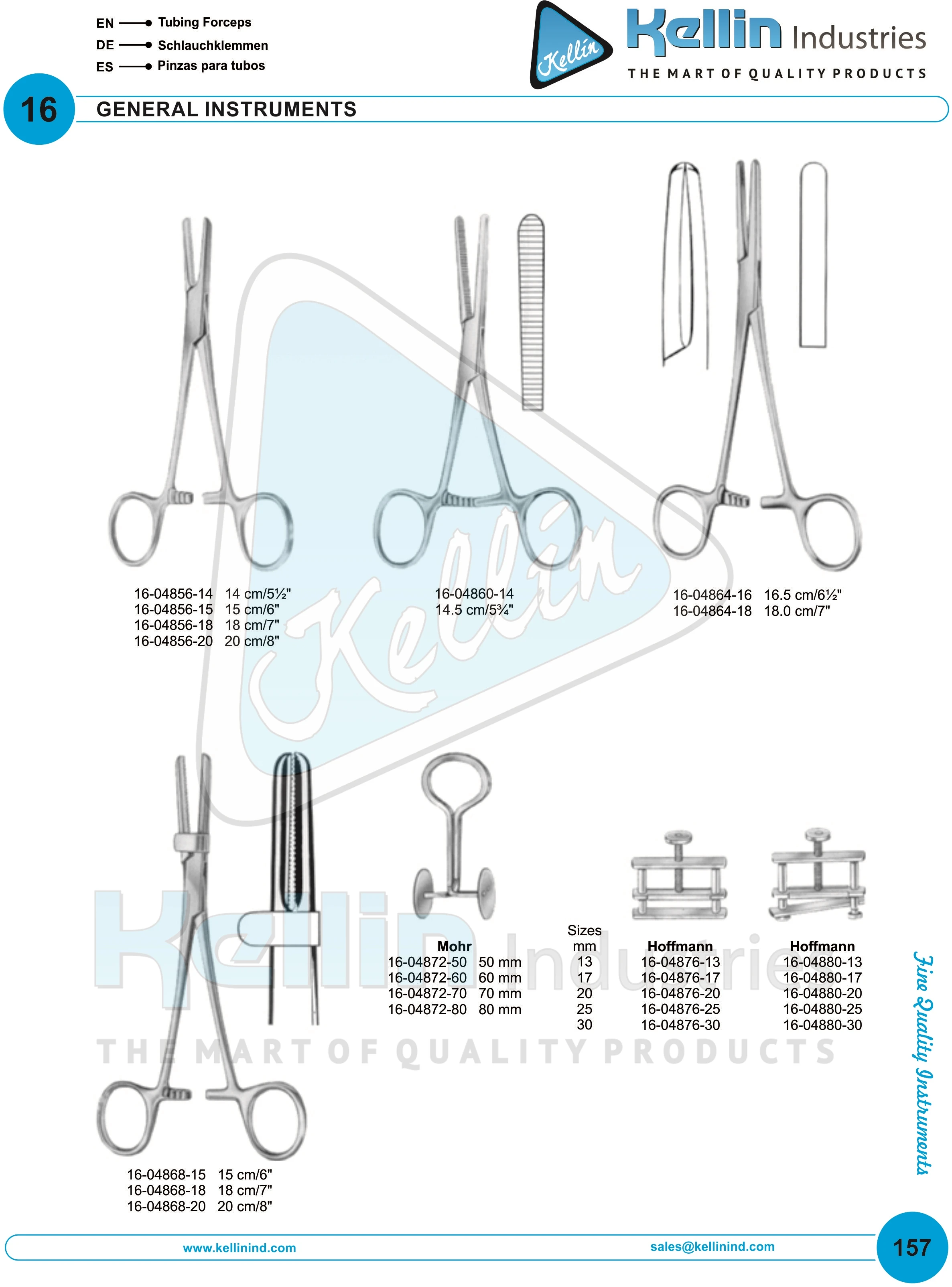 Mohr Tubing Clamps Pinchcock According To Mohr Suitable For Tube ...