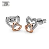Sterling Silver 925 with 18K white & Rose gold plated