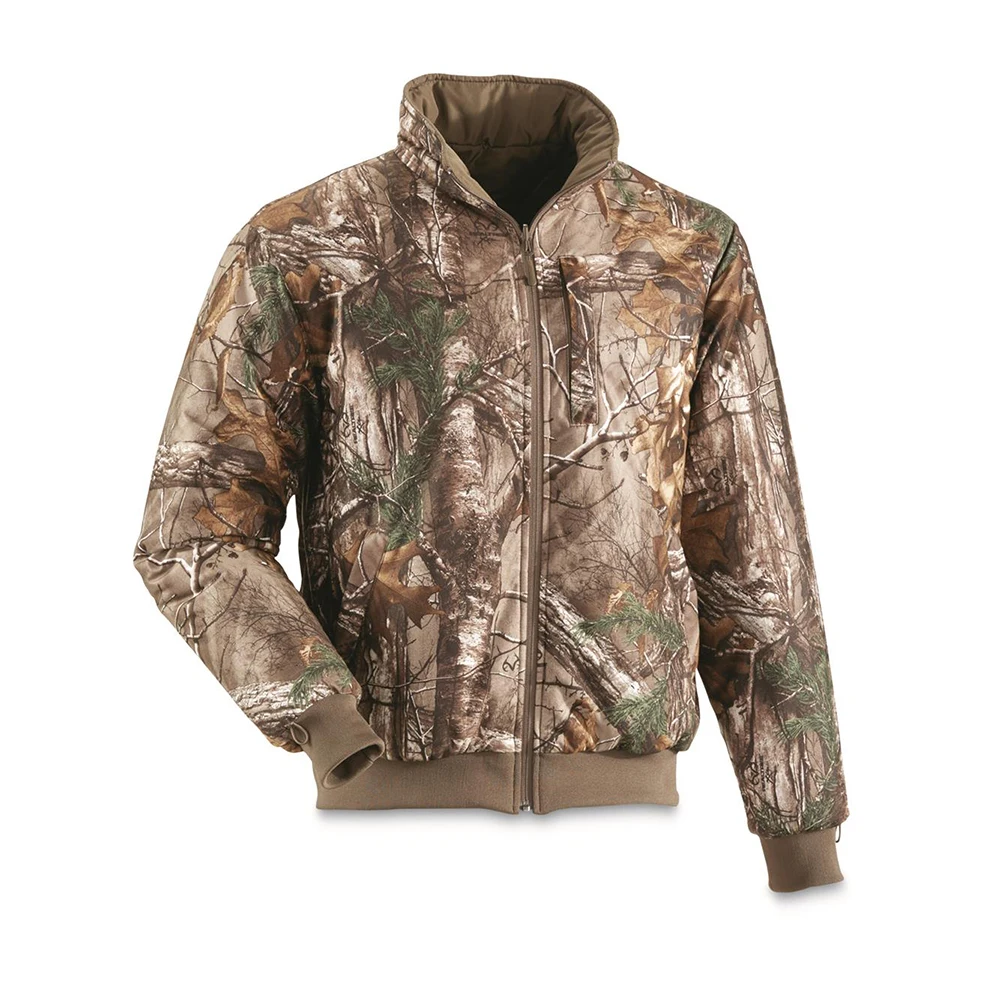 High Quality Custom Mens Hunting Jacket Fleece Jacket From Outdoor