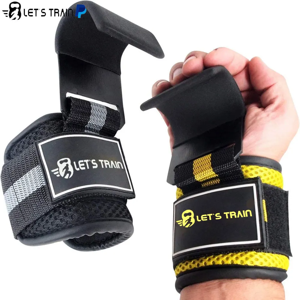 Gym Fitness Heavy Duty Metal Weightlifting Steel Hooks Best Power