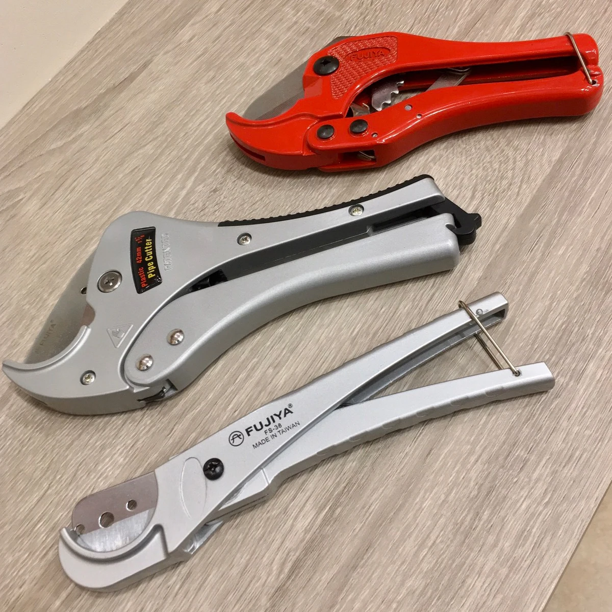 Skillful Manual Ratchet PVC Pipe Cutters l SK-5 Steel Blade l Aluminum Alloy Body  l Replaceable Blade l