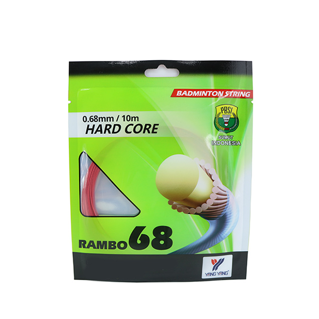 Спортивный бренд Young, 0,68 мм, бадминтон Rambo 68 с высокополимерным нейлоновым волокном, сделано в малайзии