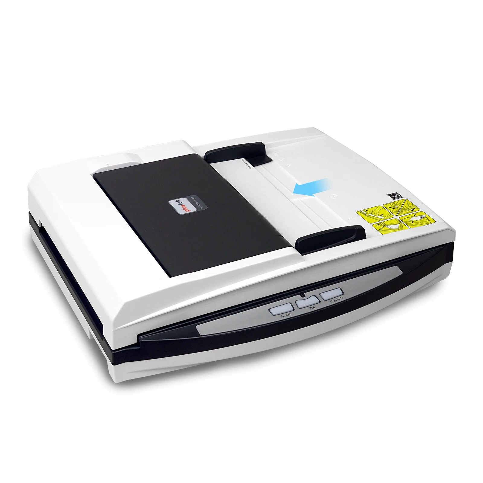 Plustek Calibration Control Sheet For Ps286 Plus,Ps186,Ps188,Ps30d