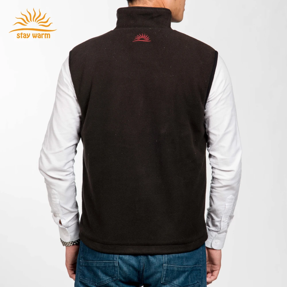 
 Безопасный моющийся нагревательный элемент OEM из углеродного волокна, жилет с подогревом для внешнего аккумулятора версии или батареи 7,4 В  