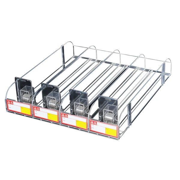 Popular Cigarette Pusher Pack Display Rack with Factory Price