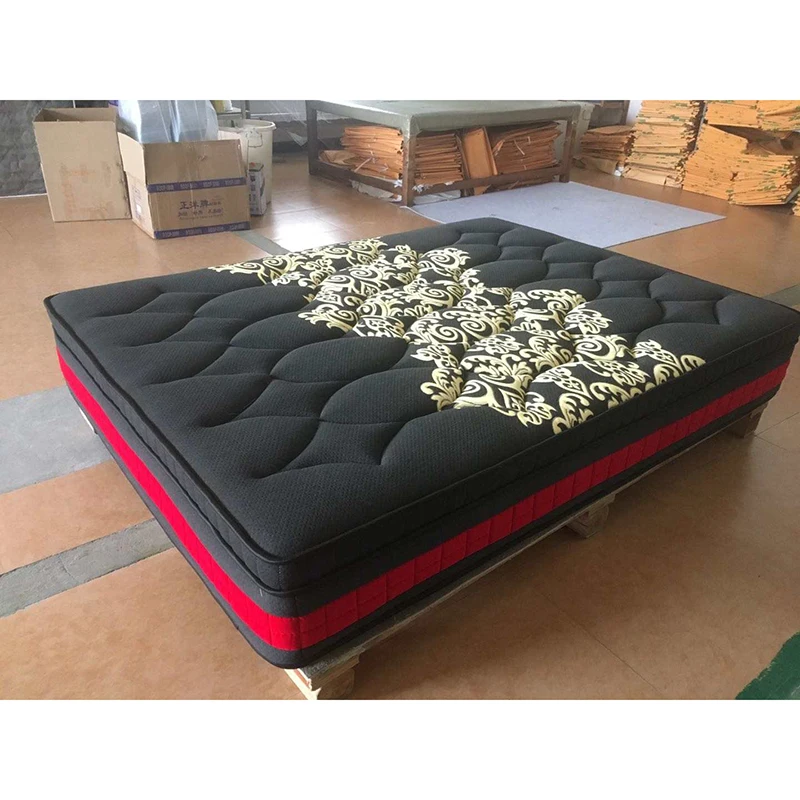 Евро, верхний карманный двойной матрас, распродажа, Китай, матрас средней прочности из губки, производитель матрасов из Китая