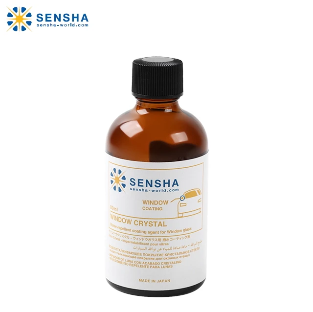 Прозрачное водоотталкивающее покрытие для окон, 80 мл, для автомобильных окон от SENSHA