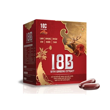 Healthcare Supplement 18B with Ginseng Extra Support For Health Strengthen Resistance To Healthy Body