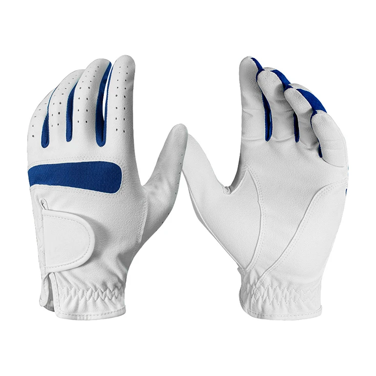 Высококачественные перчатки для гольфа от производителя Cabretta мужские из синтетической кожи с логотипом на