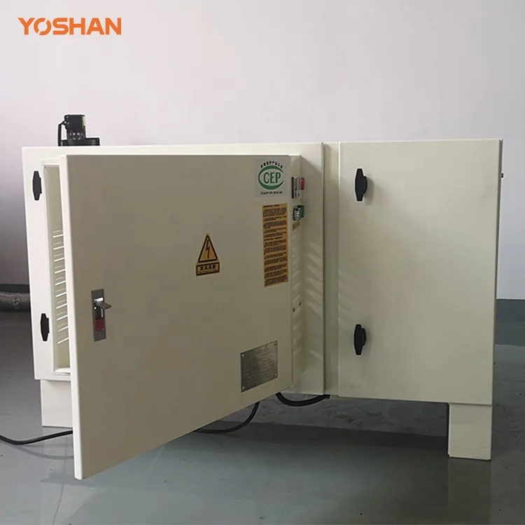 Air Esp Electrostatic Precipitator Filter Hme Mesh Wet Gas Scrubber Odour Commercial Coffee Roaster Smoke Filter