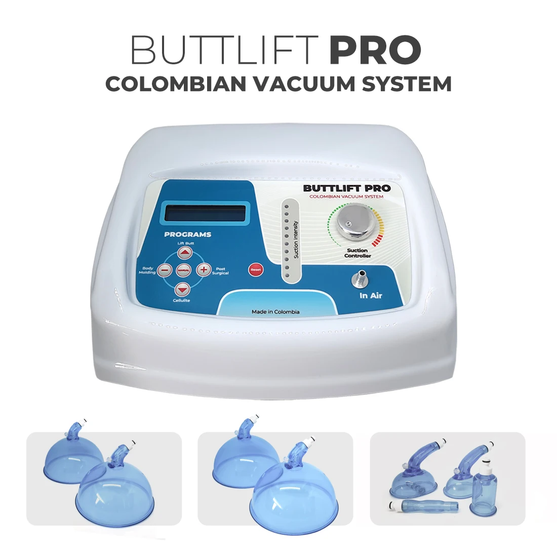 Digital Vacuumtherapy Colombian Lifting Face Lift Lymphatic Drainage