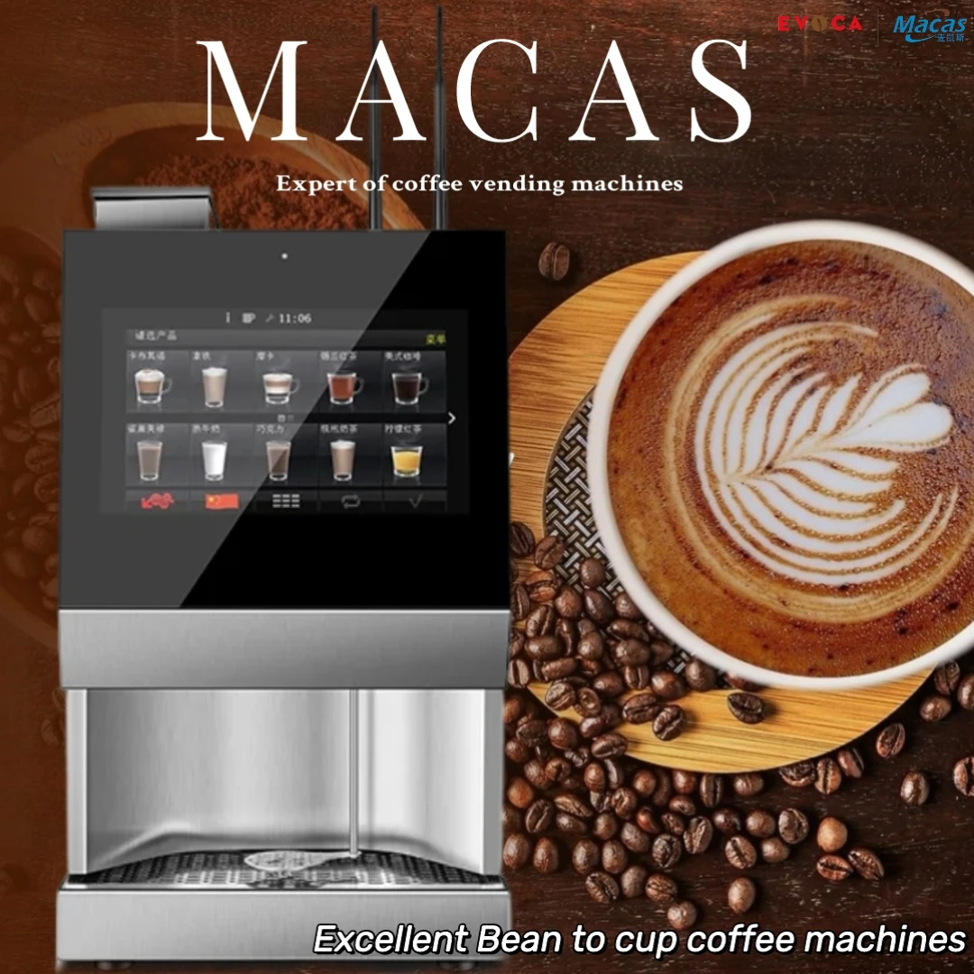 Fresh European Fully Automatic Coffee Machine With Grinder