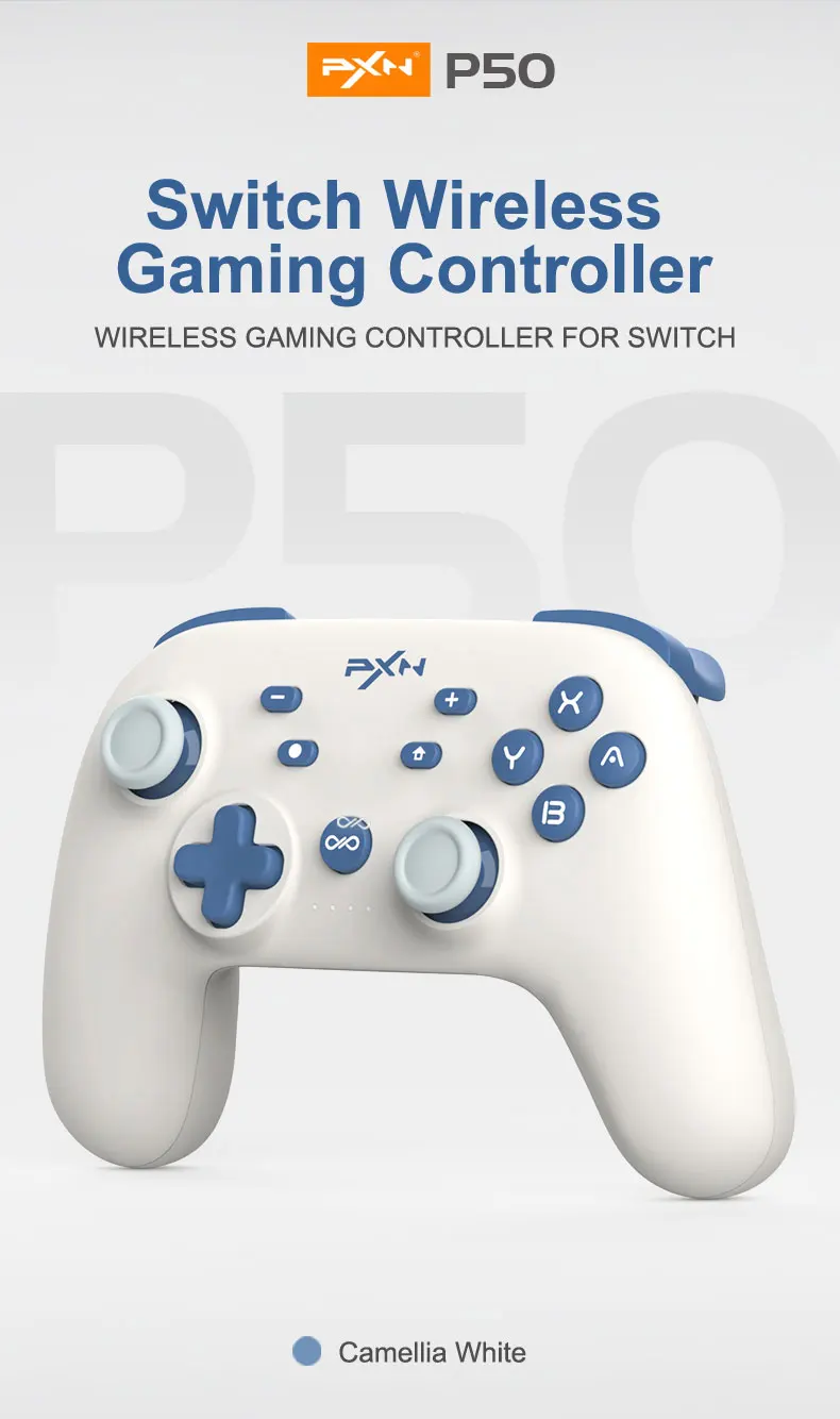 スイッチ用PXNP50ワイヤレスコントローラー、nspc用6軸