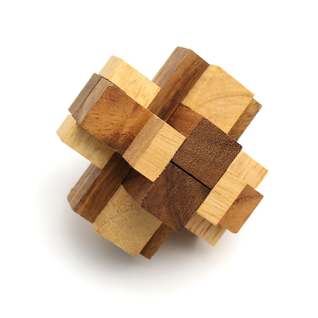 Diamond Cube Puzzle - Wooden Puzzle