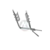 BBlades. wide (3.2cm x 3.5cm)Arm (29.2cm) Spring length  (8.3cm)